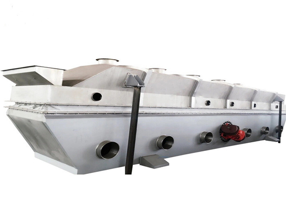 Secador en lecho fluidificado horizontal 420kg del tratamiento de semillas/caída integrada de H que vibra