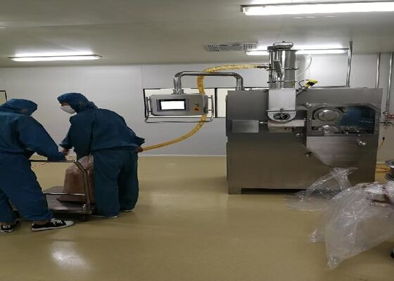 Compactor de rollos de granulación seca de medicina occidental para requisitos estrictos de proceso