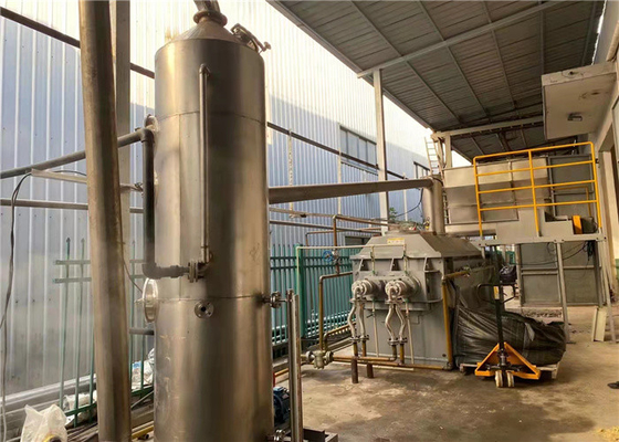 Calefacción de agua caliente hueco de la máquina del secador de la paleta del barro de la materia textil