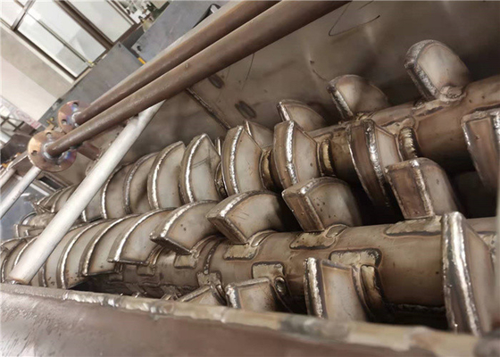 Secador automático del transportador de tornillo de alimentación para la cuchilla helicoidal del taladro del vuelo del serrín